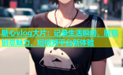 糖心vlog大片：记录生活瞬间，展现创意魅力，短视频平台新体验