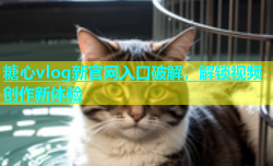 糖心vlog新官网入口破解，解锁视频创作新体验