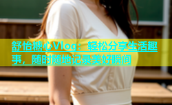 舒怡糖心Vlog：轻松分享生活趣事，随时随地记录美好瞬间