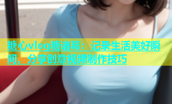 糖心vlog糖诸葛：记录生活美好瞬间，分享创意视频制作技巧