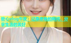 糖心vlog午夜：记录夜晚的瞬间，分享生活的美好