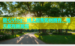 糖心Vlog：线上甜蜜即刻拥有，每天都有新发现