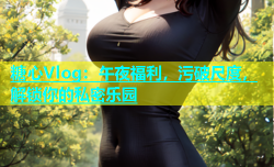 糖心Vlog：午夜福利，污破尺度，解锁你的私密乐园