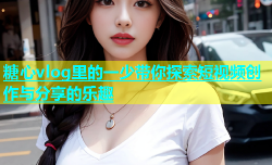 糖心vlog里的一少带你探索短视频创作与分享的乐趣