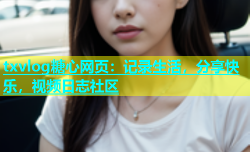 txvlog糖心网页：记录生活，分享快乐，视频日志社区