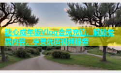 糖心成年版Vlog会员充值，解锁专属内容，享受优质视频服务
