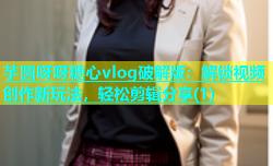 芋圆呀呀糖心vlog破解版：解锁视频创作新玩法，轻松剪辑分享(1)