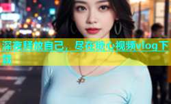 深夜释放自己，尽在糖心视频vlog下载