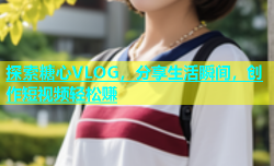 探索糖心VLOG，分享生活瞬间，创作短视频轻松赚