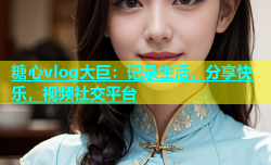 糖心vlog大巨：记录生活，分享快乐，视频社交平台