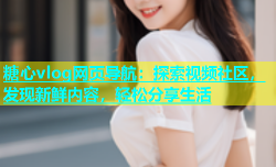 糖心vlog网页导航：探索视频社区，发现新鲜内容，轻松分享生活