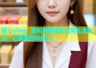 糖心vlog：我和男闺蜜的日常生活分享，记录美好瞬间(1)
