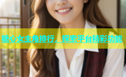糖心女主角排行，探索平台精彩功能