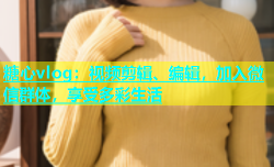 糖心vlog：视频剪辑、编辑，加入微信群体，享受多彩生活