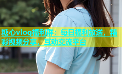 糖心vlog福利群：每日福利放送，精彩视频分享，互动交流平台