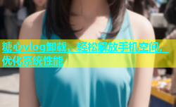 糖心vlog卸载，轻松解放手机空间，优化系统性能