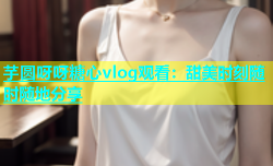 芋圆呀呀糖心vlog观看：甜美时刻随时随地分享