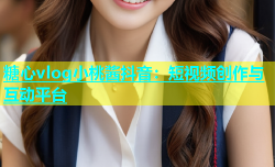 糖心vlog小桃酱抖音：短视频创作与互动平台