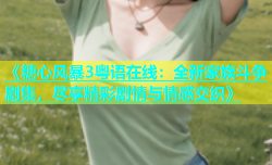 《糖心风暴3粤语在线：全新家族斗争剧集，尽享精彩剧情与情感交织》