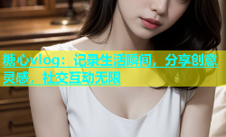 糖心vlog：记录生活瞬间，分享创意灵感，社交互动无限
