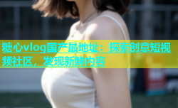 糖心vlog国产最地址：探索创意短视频社区，发现新鲜内容
