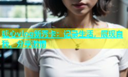 糖心vlog新秀卡：记录生活，展现自我，分享激情