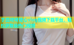 芋圆呀呀糖心vlog视频下载平台，轻松获取最热门视频