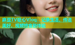 麻豆TV糖心Vlog：记录生活，传递美好，视频博客新体验