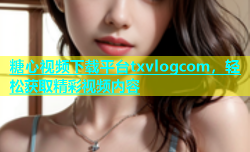 糖心视频下载平台txvlogcom，轻松获取精彩视频内容