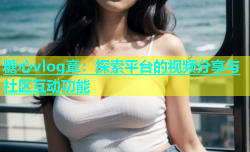 糖心vlog章：探索平台的视频分享与社区互动功能