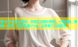 糖心Vlog官方网站：你的生活精彩瞬间，一键拍摄、编辑、分享，打造专属Vlog，记录每个心动时刻