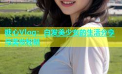 糖心Vlog：白发美少女的生活分享与美妆秘籍