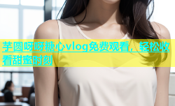 芋圆呀呀糖心vlog免费观看，轻松收看甜蜜时刻