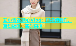 艾小青在糖心Vlog：短视频创作、互动社区、实时直播