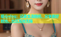 糖心vlog：记录生活瞬间，分享美好时光，社区互动无限