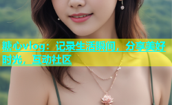 糖心vlog：记录生活瞬间，分享美好时光，互动社区