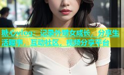糖心vlog：记录外甥女成长，分享生活趣事，互动社区，视频分享平台