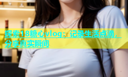 探索18糖心vlog：记录生活点滴，分享真实瞬间