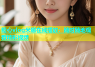 糖心vlog米娜在线播放：随时随地观看精彩视频