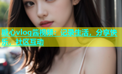 糖心vlog酱视频：记录生活，分享快乐，社区互动