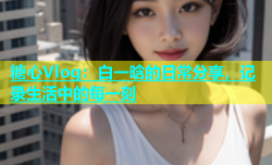 糖心Vlog：白一晗的日常分享，记录生活中的每一刻