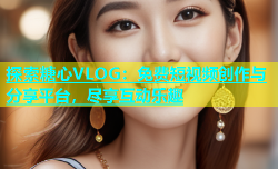 探索糖心VLOG：免费短视频创作与分享平台，尽享互动乐趣