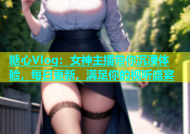 糖心Vlog：女神主播带你沉浸体验，每日更新，满足你的视听盛宴