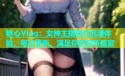 糖心Vlog：女神主播带你沉浸体验，每日更新，满足你的视听盛宴