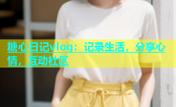 糖心日记vlog：记录生活，分享心情，互动社区