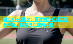 糖心Vlog林夕：百度智能视频云聚合平台，极智极质视频体验