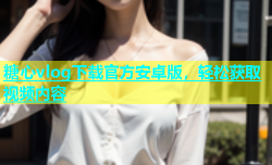 糖心vlog下载官方安卓版，轻松获取视频内容