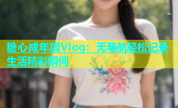 糖心成年版Vlog：无导航轻松记录生活精彩瞬间