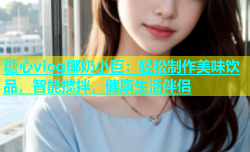 糖心vlog椰奶小巨：轻松制作美味饮品，智能搅拌，健康生活伴侣