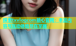 探索txvlogcom糖心官网：丰富内容与互动体验尽在掌握